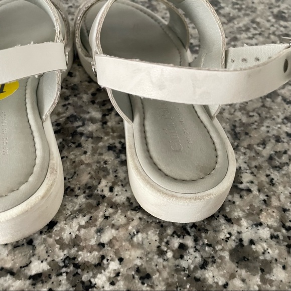 Girl’s Summer Whits Sandals by Giulia Palai Italy - Picture 8 of 10